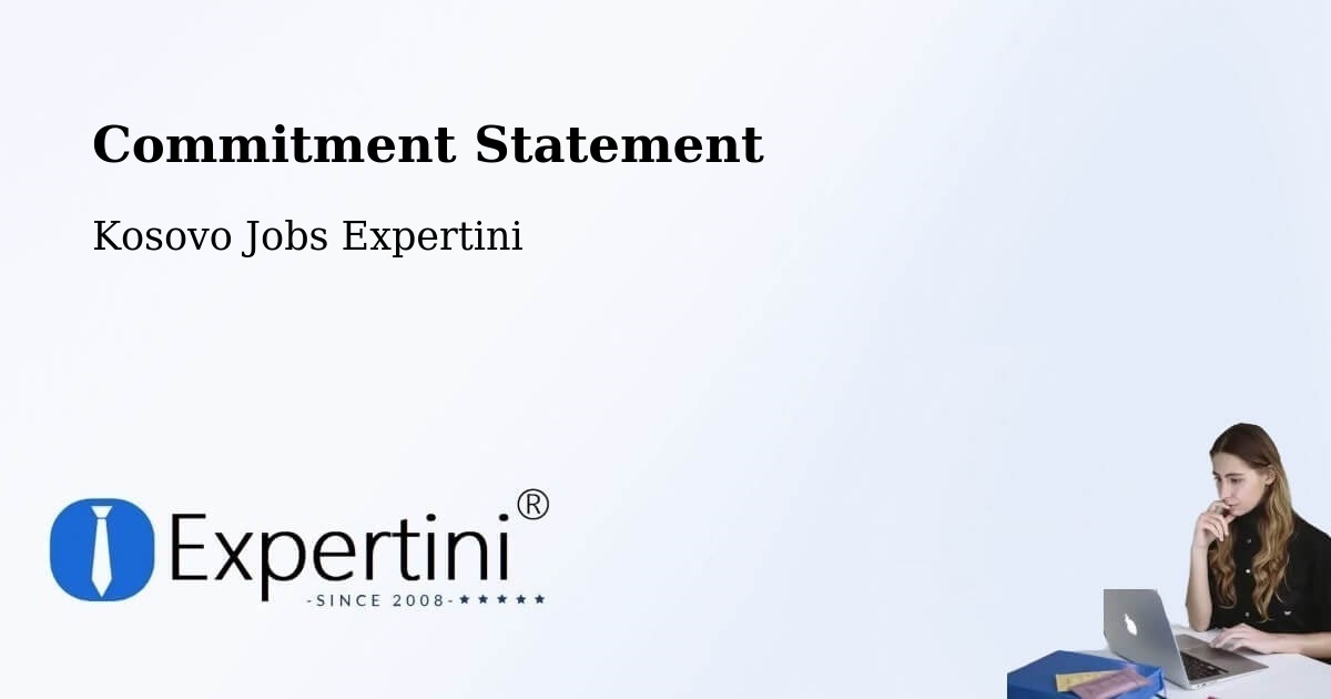 Corporate Commitment – Kojskë - Kosovo Jobs Expertini